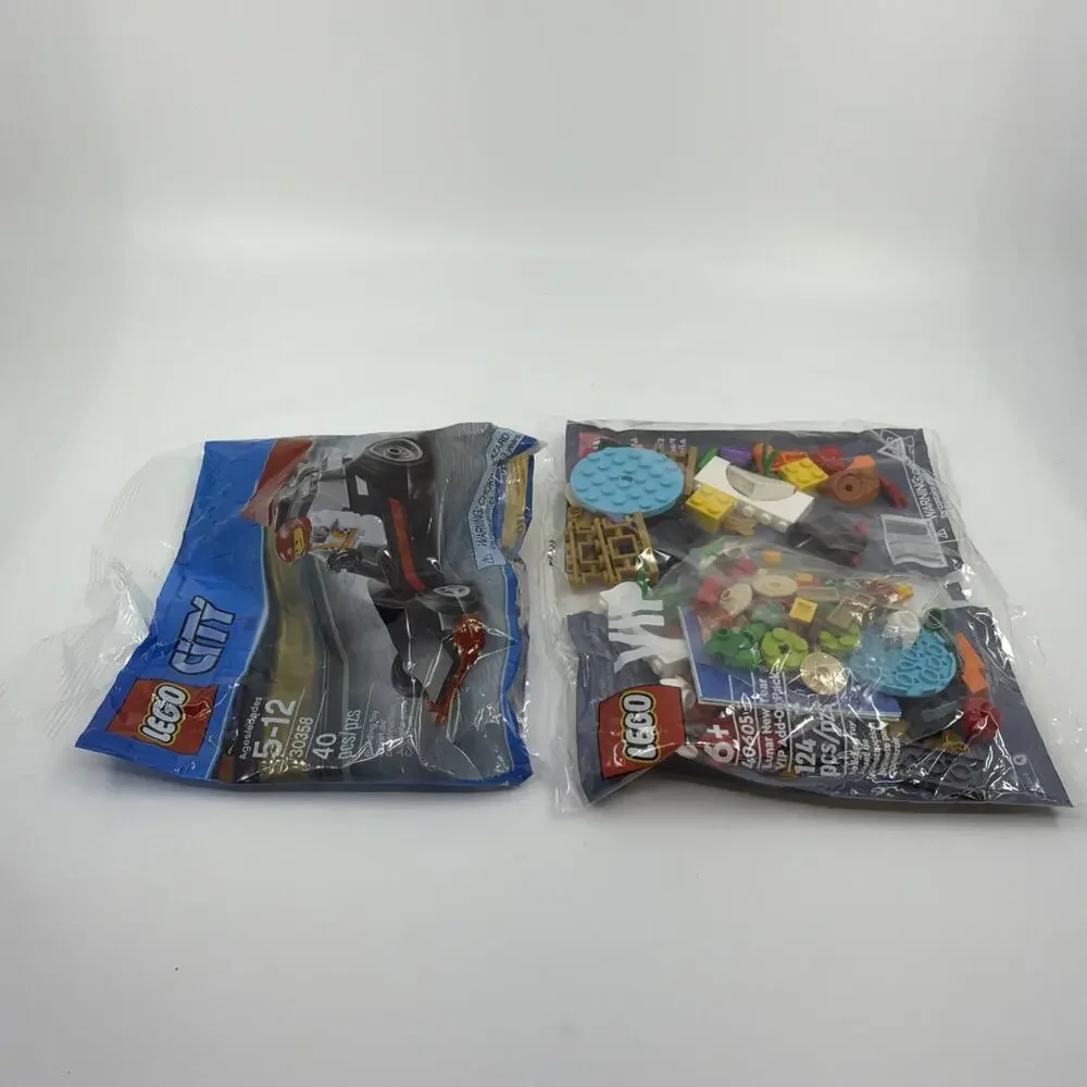LEGO 40605 Lunar New Year VIP Add-On Pack & 30358 City Dragster Polybag Lot NIB